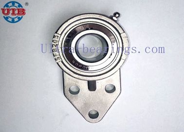 China 3 Bolt Stainless Steel Flange Bearing Housing SSUCFB205 Anti Corrosion supplier