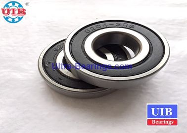 China High Precision 14mm Greased Bearing , Double Seal Conveyor Roller Bearing supplier