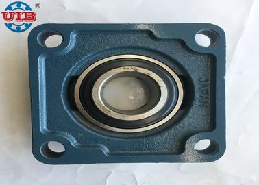 UCF207 Square Flange Pillow Block Bearings , HT200 HT250 Cast Iron Ball Bearings supplier