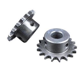 sinplex 06B-1 18T single row C45 steel ISO standard balck coating roller chain sprocket supplier