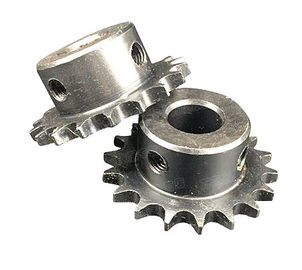 sinplex 06B-1 18T single row C45 steel ISO standard balck coating roller chain sprocket supplier