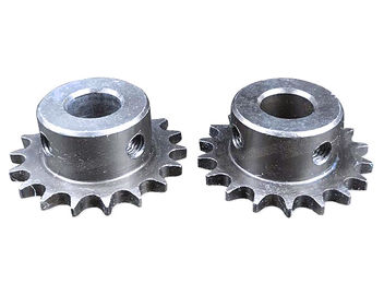 sinplex 06B-1 18T single row C45 steel ISO standard balck coating roller chain sprocket supplier