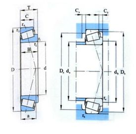 Premium quality truck axle OEM repair bearing reducer gearbox 32211 Taper Roller Bearing supplier