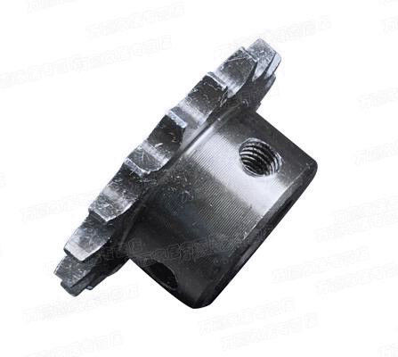 sinplex 06B-1 18T single row C45 steel ISO standard balck coating roller chain sprocket
